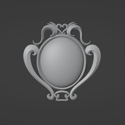 Pendant-3.jpg Princess Peach Chest Jewel 3D model