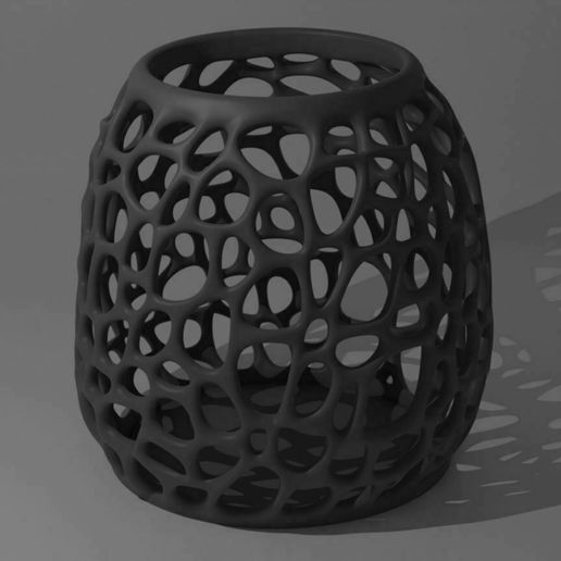 voronoi pot - 3D model önizlemesi