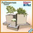Pit-01.jpg POTS - BOX - PEN HOLDER - Pythagorean design