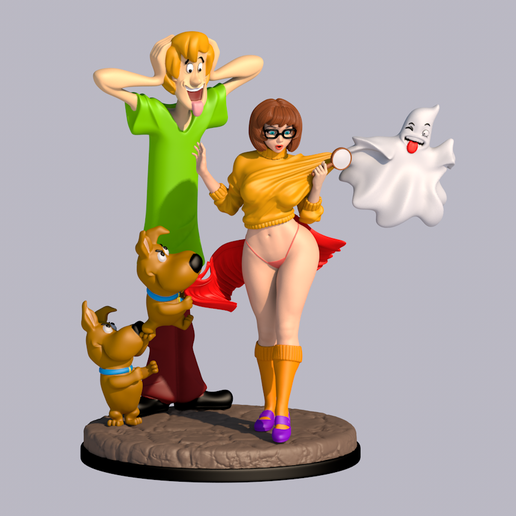 Sexy Velma . Scooby-Doo 3D model