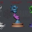 Tatsumaki-Bust.jpg TATSUMAKI STL BUST READY FOR 3D