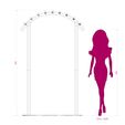 3.jpg Scale 1/6 garden trellis for diorama, Barbie dollhouse