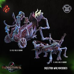 sKeleton-war-machines.jpg 3D file Skeleton War Machines・3D print object to download