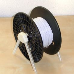 CIMG2646.JPG Free 3D file Simple spool holder・3D printer design to download