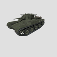 T-46_-1920x1080.png World of Tanks Soviet Light Tank 3D Model Collection