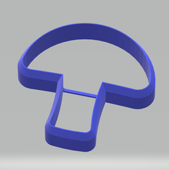 mushroom.png Mushroom Cookie Cutter (Mad Tea Party Collection)