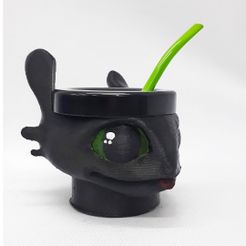 chimuelo perfil.jpg Free STL file Toothless Mate・3D printer design to download
