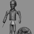 19.jpg Merle - The Walking Dead | Stylized Cartoon 3D Print Model