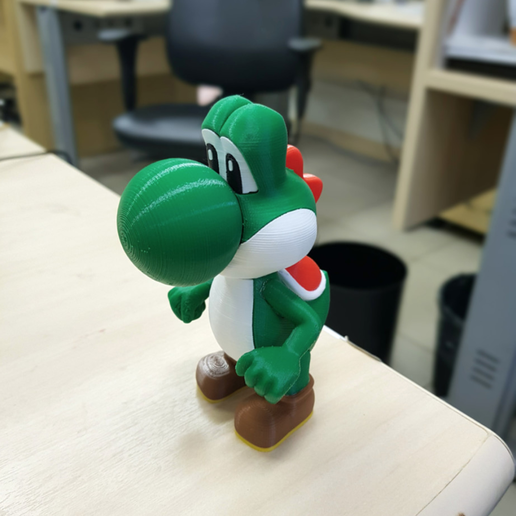 Yoshi from Mario games - Multi-color 3D model
