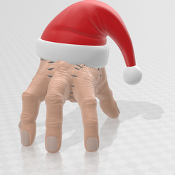Thing-Christmas.png STL file Christmas Thing The Addams Family・Design to download and 3D print, 3Dag