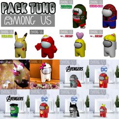 pack-tung.jpg Archivo STL PACK TUNG - ENTRE NOSOTROS (por encargo)・Objeto de impresión 3D para descargar, Ozvald3D