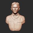10.jpg Nikola Tesla 3D bust ready to print