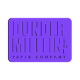 Dunder_Mifflin_Logo_The_Office_by_Hugo_Cults.stl The Office Logo Magnet