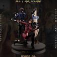 team-4.jpg Ada Wong - Claire Redfield - Jill Valentine Residual Evil Collectible