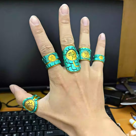 🔗 Link UltraHand Rings Set Zelda Tears of the Kingdom・3D Print
