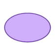 150x95 Oval.stl Miniature Bases for BattleMallet 420C