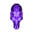 SKELEXI Flexi Skeleton Horse_Head_No Eyes.stl Flexi Skeleton Horse