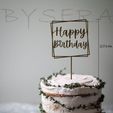 3.jpg Archivo OBJ Adorno para la tarta・Modelo para descargar e imprimir en 3D