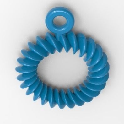 Earrings3 3D model preview