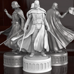 Sans-titre-0.png Fichier STL DARTH VADER multiples poses 12" 30cm・Objet imprimable en 3D à télécharger