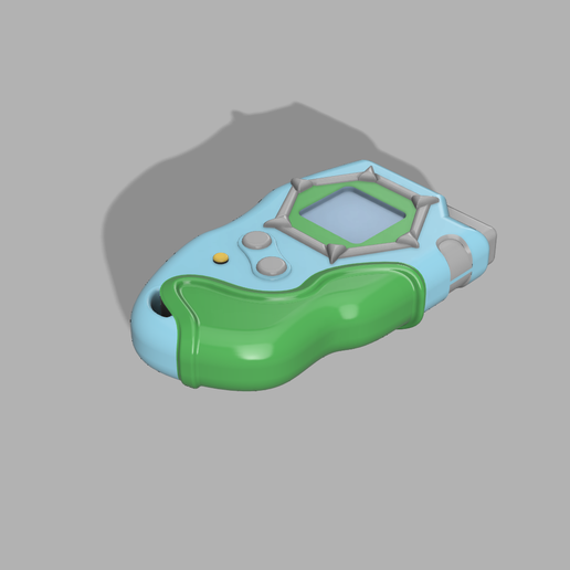 🐉 Digimon Frontier D-Tector digivice・ STL File for 3D printing