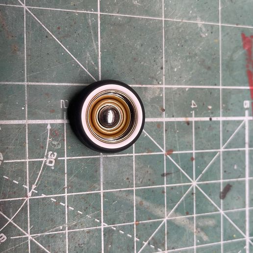 hotrod rims and tyre 3D model