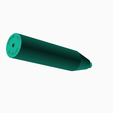 unf12ext-45-180-40mm-3.png Airgun silencer (medium) with UNF 1/2 male threads .177 caliber 4.5mm