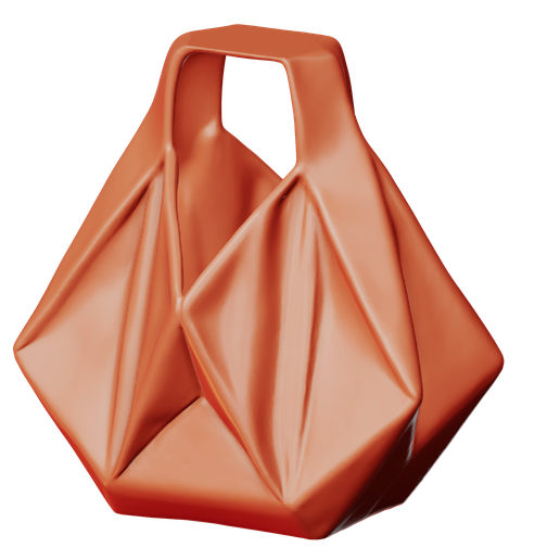 STL file PolyBag - A Vase, Pencil Holder, and Planter All in One 🏺 ・3D ...