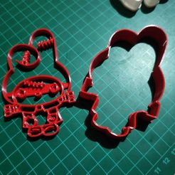 10.jpeg Archivo STL Cortador Galletas Hallowen My Melody・Modelo imprimible en 3D para descargar