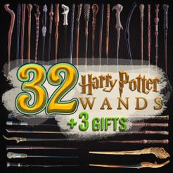 Cults-Cover.jpg 3D file MASTER COLLECTION of Harry Potter 32 Wands +3 Gift・3D printer model to download, tolgaaxu