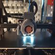 Ender 3, 3 V2, 3 pro, 3 max, двойной 40-мм осевой вентилятор hot end duct / fang. CR-10, прямой привод Micro Swiss и совместимость с боуденом. Для печати не требуется поддержка