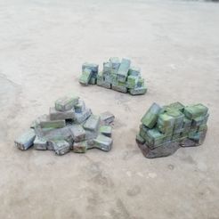 Tiny-Ruins.jpg STL file Little Ruins Pack・3D printing design to download
