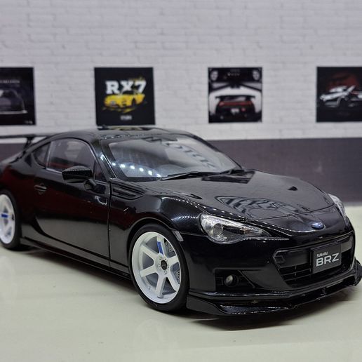AUTOart 1/18 スバル BRZ Black Subaru BRZ Diecast Model | LIVECARMODEL