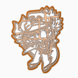 SADSA.png STL file KUJO JOTARO 1 - COOKIE CUTTER - JOJO'S BIZARRE ADVENTURE - ANIME / CHIBI JOJOS・3D printer model to download