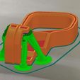 GUIA-MANGUERA-FRENO.jpg BRAKE CABLE GUIDE BRACKET WR 450 MOTOCROSS ENDURO