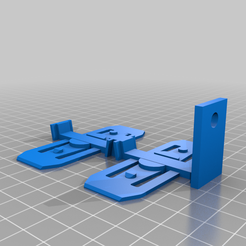 a6585a57-7435-4a66-81bb-294685cfdc65.png Free 3D file Hot Wheels Double Track Wall Mount・3D printable object to download