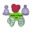 frank-and-bride-logo.jpg Frank and Bride Set of 5 Cookie Cutter and Stamps