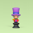 Alice-Chess-Mad-Hatter1.png Alice Chess - Side A - King - Mad Hatter