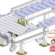industrial-3D-model-Loading-unloading-roller-conveyor.jpg Loading unloading roller conveyor-industrial 3D model
