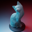 0001.png STL-Datei Cat kostenlos・Modell für 3D-Druck zum herunterladen