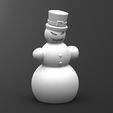 Evil snowman 1-2.JPG bonhomme de neige mal