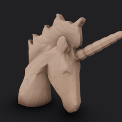 EB2EC822-B2FC-4B23-AA53-0A007F29CE3F.png STL file wall unicorn・3D printable model to download
