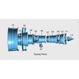 02-Casing-Parts01.jpg STL-Datei Strahltriebwerk, Getriebeturbofan (GTF) kostenlos・Vorlage für 3D-Drucker zum herunterladen