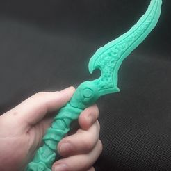 2022-12-08-20.09.48.jpg STL file Undead dagger・3D printer model to download