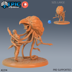 2214-Grell-Mother-Hunting-Large.png Fichier 3D Grell Mère Chasseuse ‧ DnD Miniature ‧ Tabletop Miniatures ‧ Gaming Monster ‧ 3D Model ‧ RPG ‧ DnDminis ‧ STL FILE・Idée pour impression 3D à télécharger