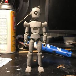 robot1.jpg Free 3D file Robot modibot skin・3D printing idea to download