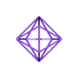 Graces_Polyhedron_Ornament.stl Largest 8-Vertex Polyhedron Ornament