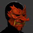 11.jpg Cyber Samurai Hannya Mask - Japanese Ghost Mask
