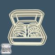 58-2.jpg Food & drinks cookie cutters - #58 - donut (in box) (style 4)