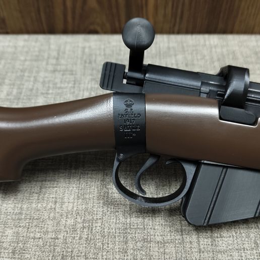 9.jpeg Lee Enfield MKIII* (3D-printed replica)